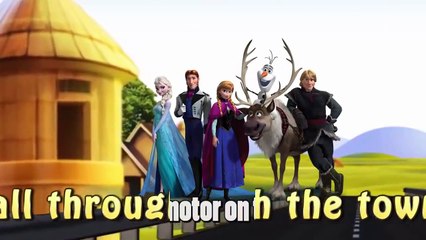 Disney Frozen Wheels on the Bus Frozen Song - Disney Frozen Cartoon Animation Song with ly