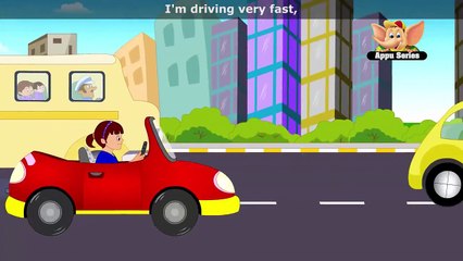 Driving in My Car - Road Version Nursery Rhyme & Karaoke