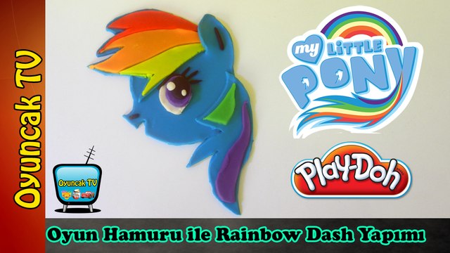 Play Doh Oyun Hamuru ile My Little Pony Rainbow Dash Yapımı İzle