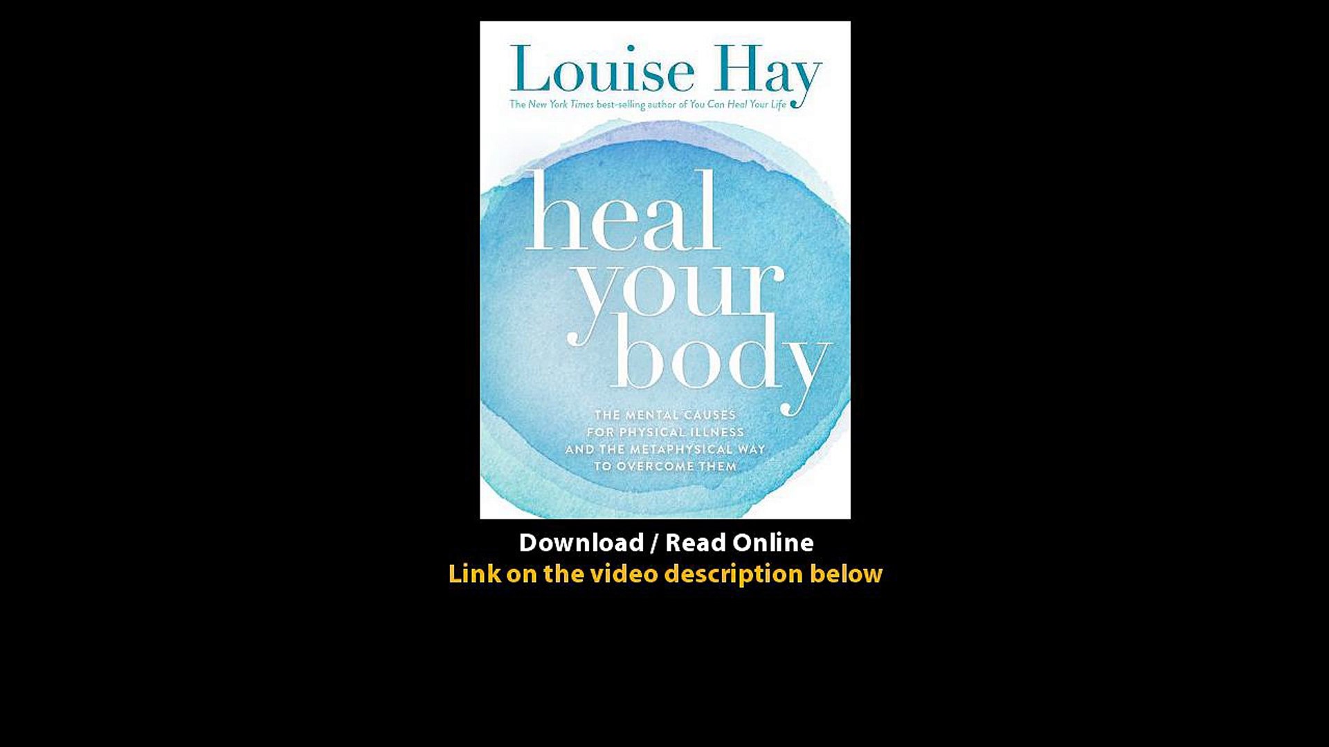 Download Heal Your Body By Louise Hay PDF - video Dailymotion