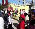 Marcos en Nueva Villa Flores  EZLN
