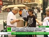 Drowning in Debt: US students helpless to pay off education