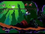 Earthworm Jim (Sega Genesis / Megadrive) Playthrough / Walkthrough 1/8