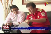 Disputas por control del Cuerpo General de Bomberos del Perú