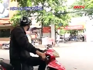 Phút Giây Cảnh Giác Mới Nhất 2015   Dùng biển số giả để trộm xe máy