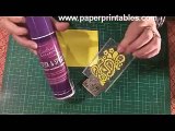 how to make your own rubber stamps tutorial