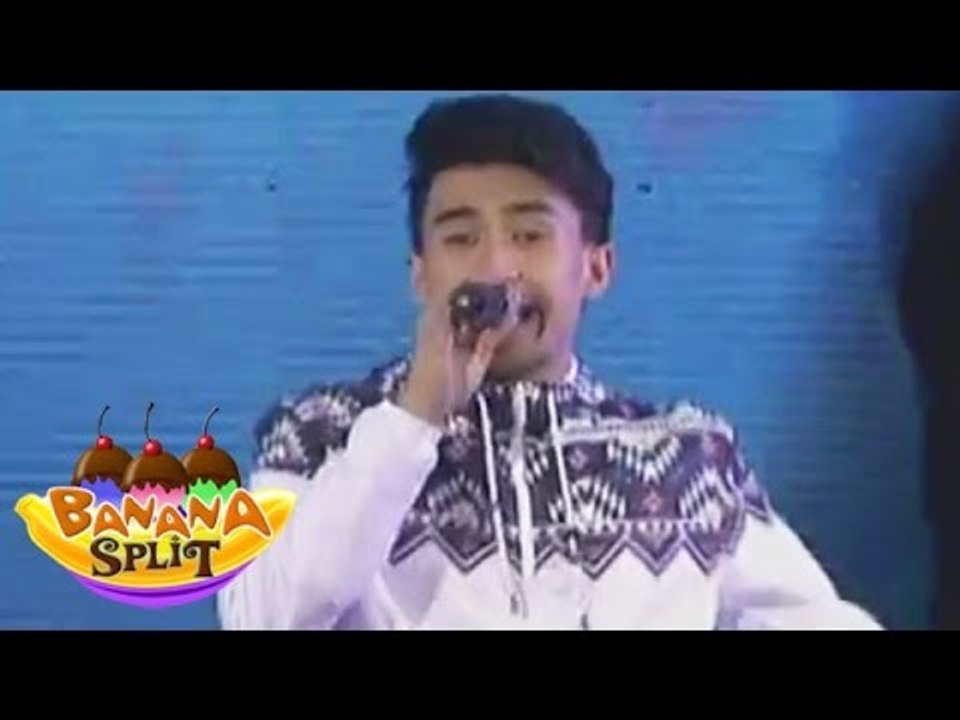 Young JV sings "Ngiti" on Banana Split