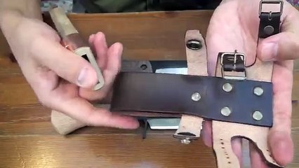 A Japanese survival knife