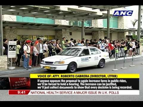 PUV operators, drivers call for fare hike