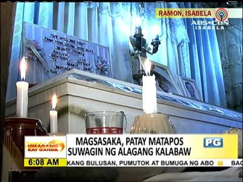 Magsasaka patay matapos suwagin ng alagang kalabaw