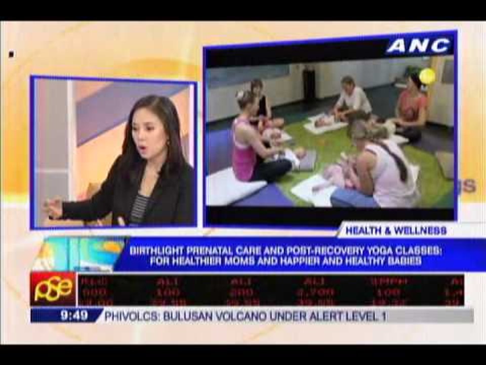 WATCH: Yoga for babies and pregnant moms