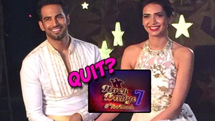 Upen Patel and Karishma Tanna to quit Nach Baliye 7 ? - Find Out