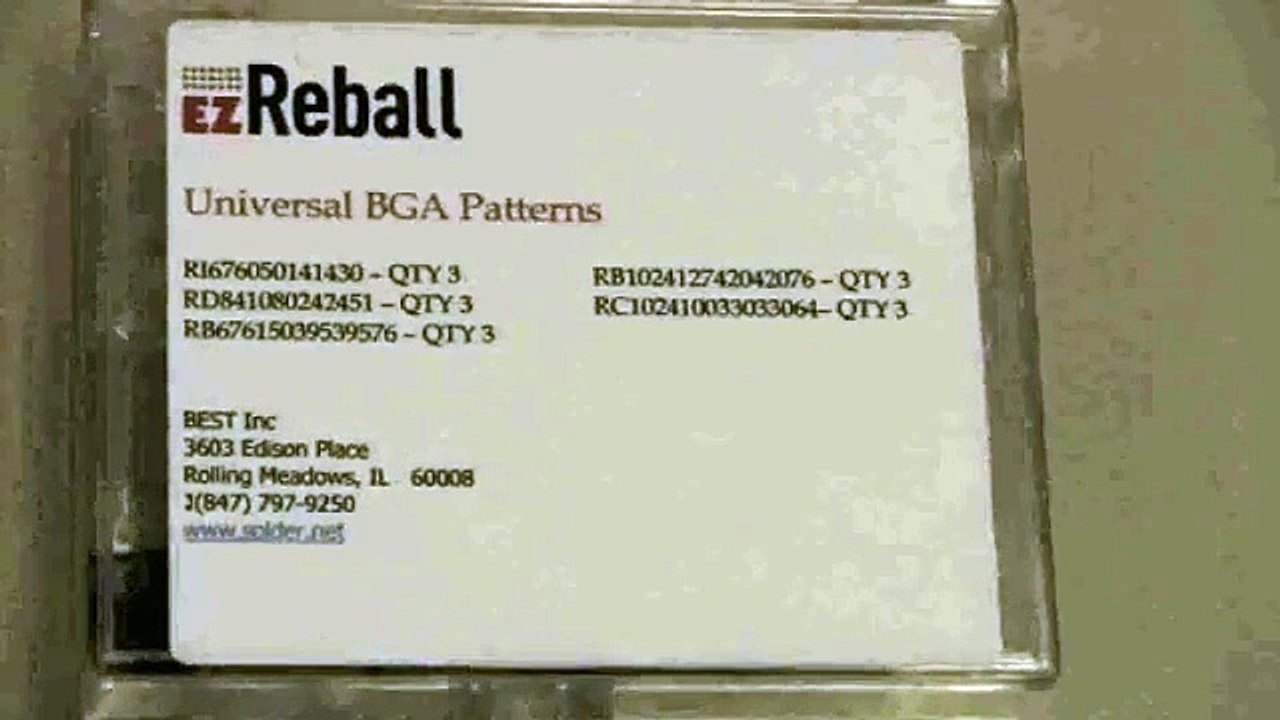 BGA Reballing Kit