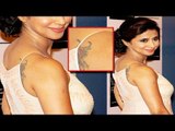Hot Actress Urmila Matondka Exposing Hot Tattoo On Back