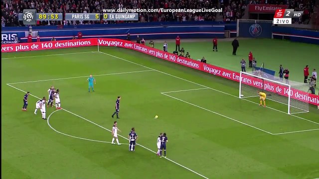 Zlatan Ibrahimovic 6_0 Penalty Kick _ Paris Saint Germain - Guingamp 07.05.2015 HD