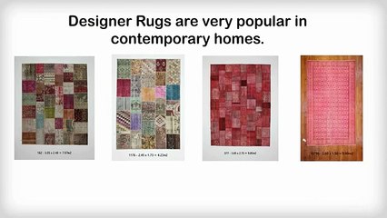 Designer Rugs for Distinctive Looks
