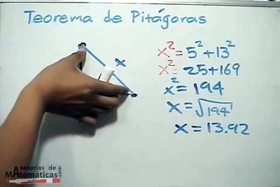 Teorema de Pitágoras