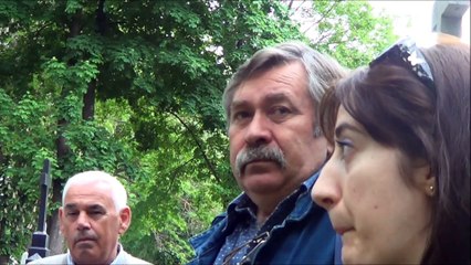 LA MORMÂNTUL LUI GEORGE TOPÂRCEANU LA ÎMPLINIREA A 78 DE ANI DE LA TRECEREA SA LA CELE VESNICE