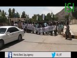 Rally to show the solidarity with PakArmy and ISI in Balochistan