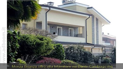 Download Video: MONZA BRIANZA, CAVENAGO DI BRIANZA   VILLA TRIFAMILIARE  VIA DANTE-CAMBIAGO MQ 190 EURO 349.000