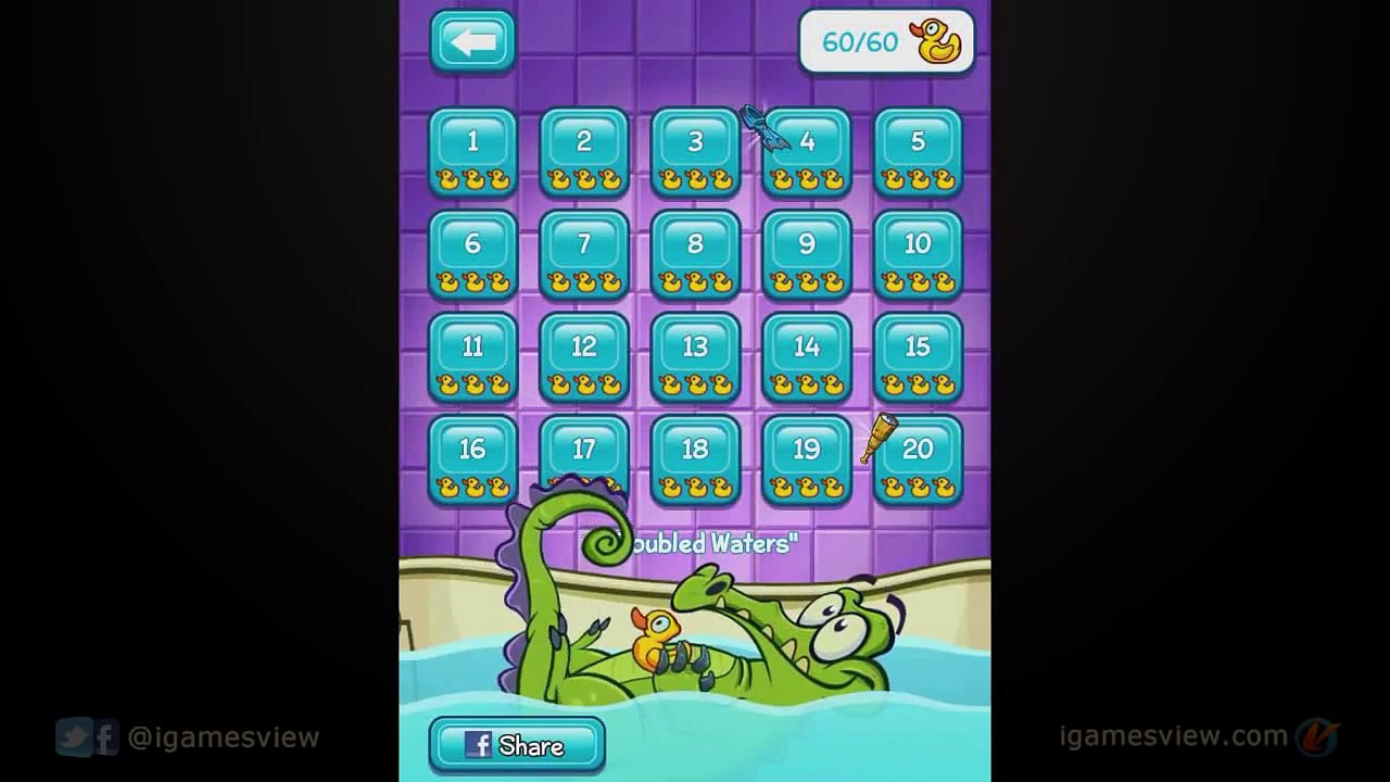 Where's My Water Troubled Water Walkthrough - iPhone Game Cheat