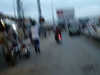 Enjoying Rain faiz abad bus stand in islamabad