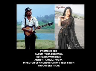 Hawaon Mein - Romantic Song - Music Album: Tera Deewana - Promo 20 Sec