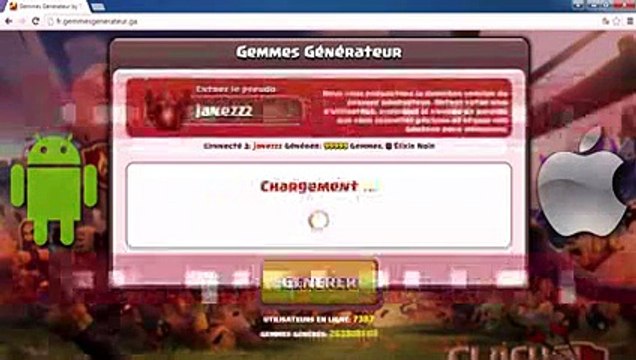 Pirater gemmes Clash of Clans gratuit telecharger(1)