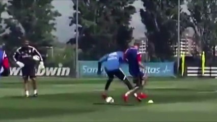 Keylor Navas great roulette skill vs Martin Odegaard