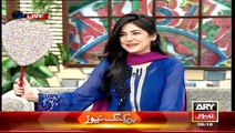 Sanam Baloch Teasing Waseem Badami On His Love Affairs And Him Telling About His Crush