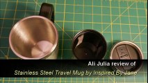 Stainless Steel Travel Mug   Cookie Keeper Secret Storage