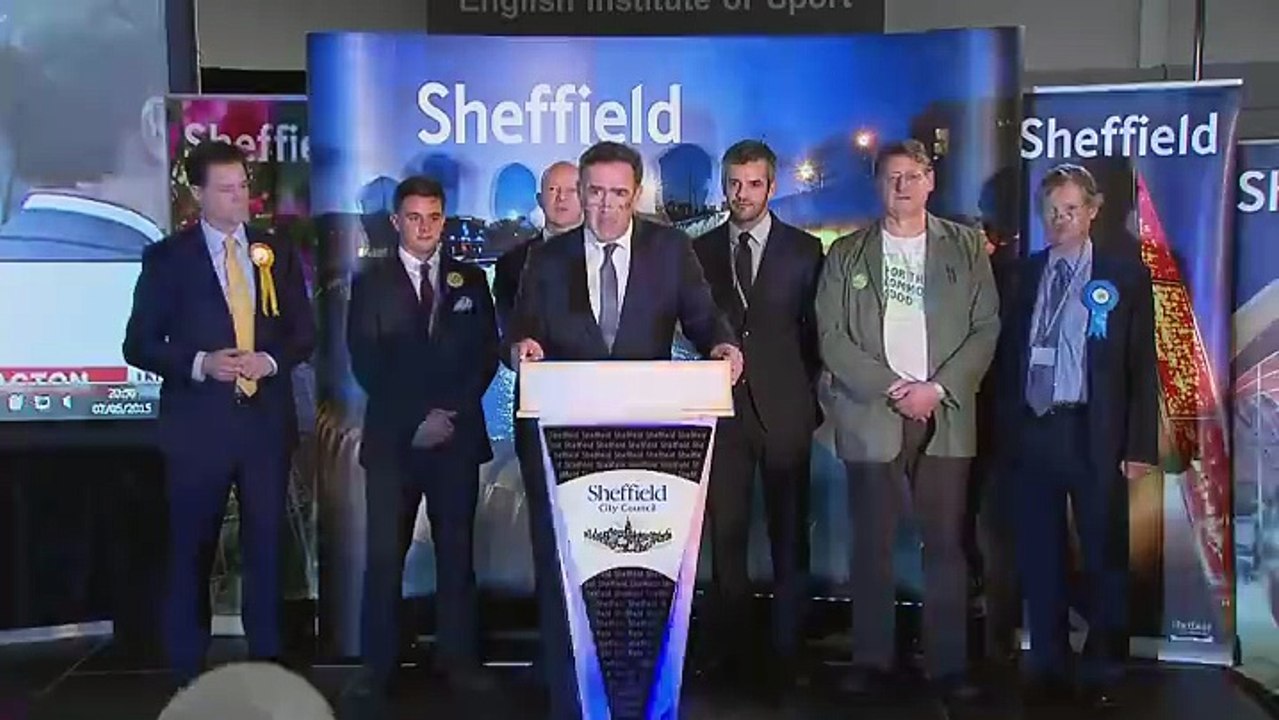 Nick Clegg's party may have taken a battering overnight - but the Deputy Prime Minister has kept his own seat in Sheffield Hallam.