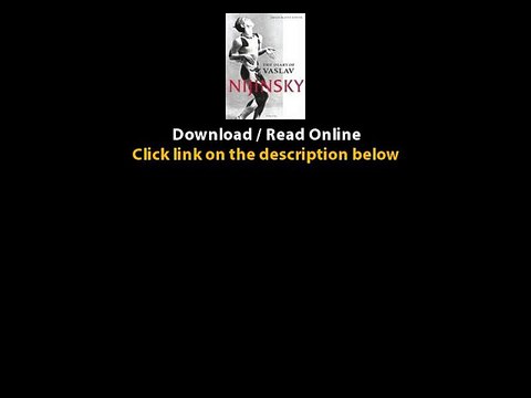 Download Diary Vaslav Nijinsky Vaslav Nijinsky PDF