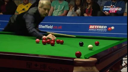 ROBERTSON 142 BRAK VS HAWKINS IN 2015 WORLD SNOOKER CHAMPION SHIP-HD-