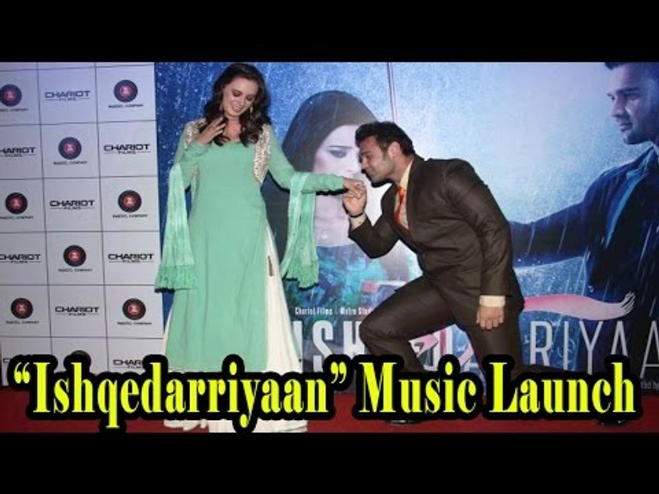 Evelyn Sharma, Mahaakshay Chakraborty Dancing @ "Ishqedarriyaan" Music Launch