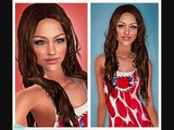 Celebrities made with the Sims 2.