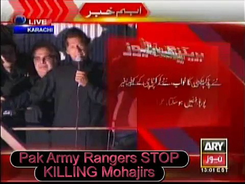 Urdu speaking Mohajirs are patriotic Pakistanis, But Why they are killed daily by Pak Army Rangers