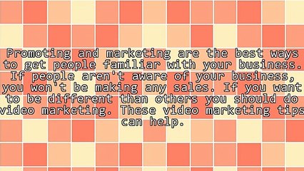 Useful Ideas To Boost Your Video Marketing Campaign