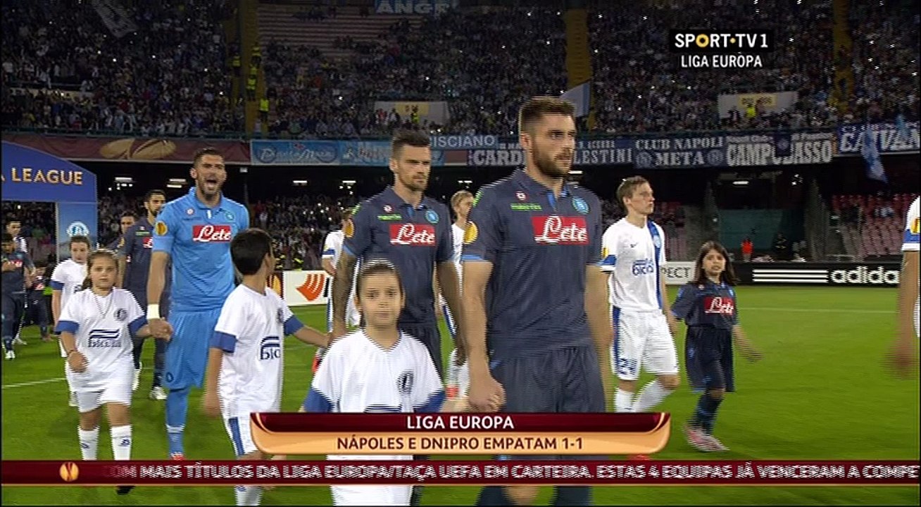 Napoli 1 vs 1 Dnipro ~ [Europa League] - 07.05.2015 - All Goals & Highlights1
