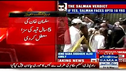 Breaking-- Salman Khan’s five-year sentence suspended