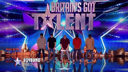 Golden buzzer - Boyband - L'angleterre à un incroyable talent