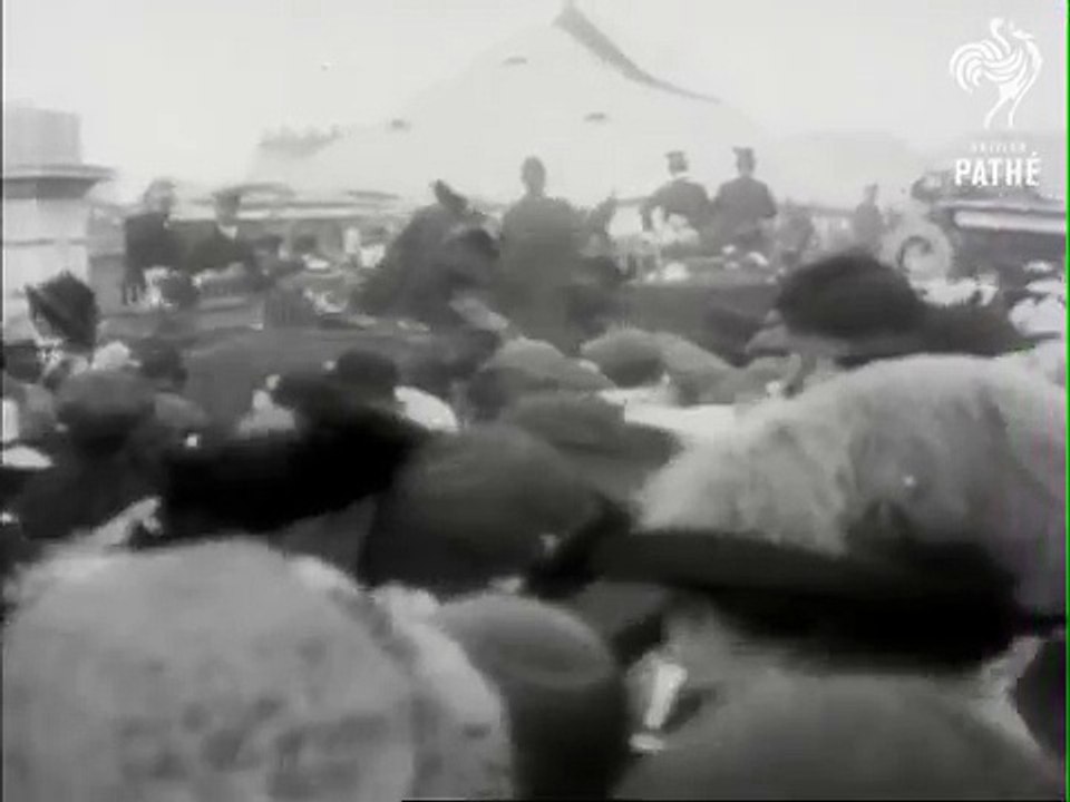 Emily Davison Throws Herself Under The Kings Horse (1913)