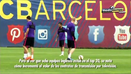 Real Madrid y Barcelona, clubes más valiosos