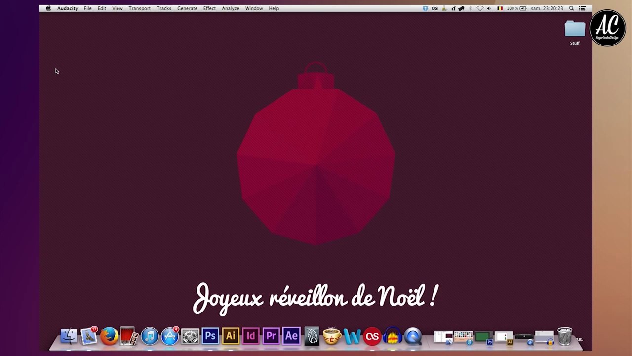 [Illustrator-Photoshop] Realisation d'une carte de Noel !