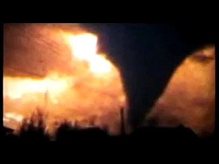 Grand Rapids Michigan Tornado, Original Colour Film & Damage