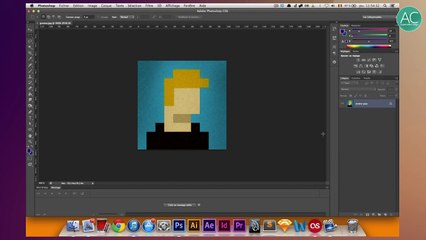 [Photoshop] Realisation d'un personnage retro 8Bits