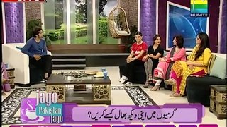 Dr.Shumaila Khan in Jago Pakistan Jago By Hum tv - 16th May 2012 part 4