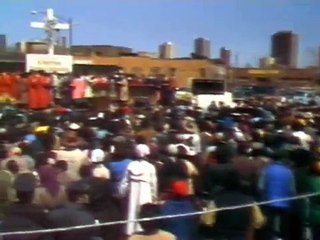 Chicago Mayor Jane Byrne's Easter Celebration in Cabrini Green 1981