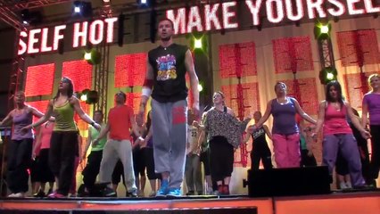 Steve Boedt - Zumba - Shakira - Belly Dance - the Nike Blast 2011 Sweden