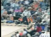 Shaquille O'neal punches fan in the face